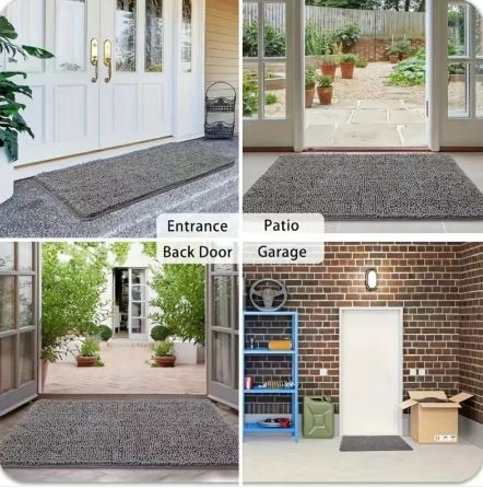 Absorbent Muddy Paw Dog Mat